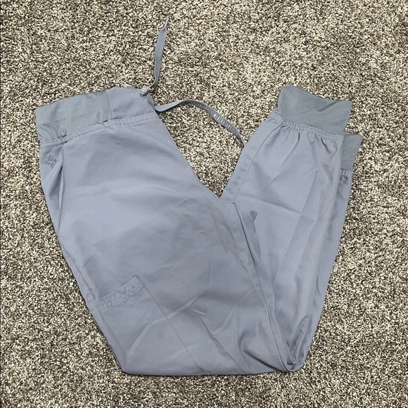 Med couture Gray Jogger scrubs pants - Picture 1 of 1